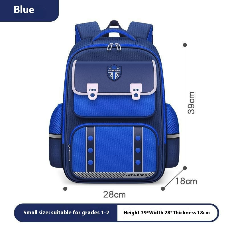 British Style Children's Schoolbag Primary School