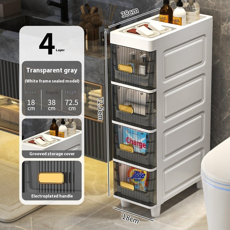 Thickened Storage Cabinet Living Room Snack Home Storage Rack