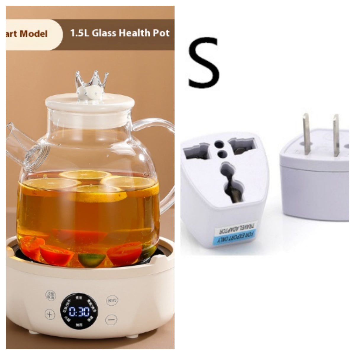 Health Pot Household Multi-functional Glass