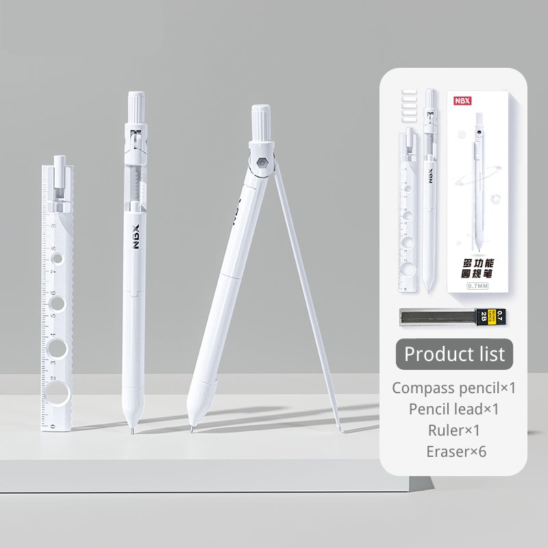 Multifunctional Compass Dual-use Mechanical Pencil For Drawing