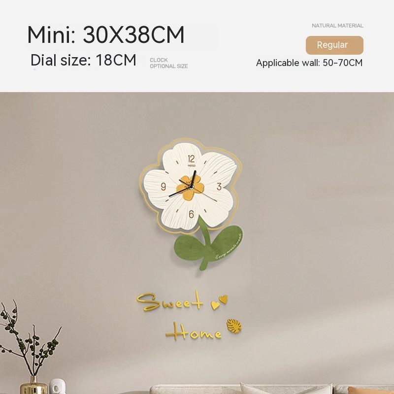 Ins Wall Clock Living Room Creative Modern