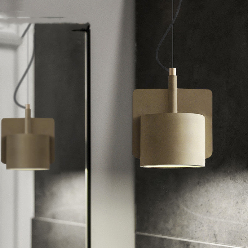 Nordic Retro Bar Restaurant Decoration Cement Chandelier