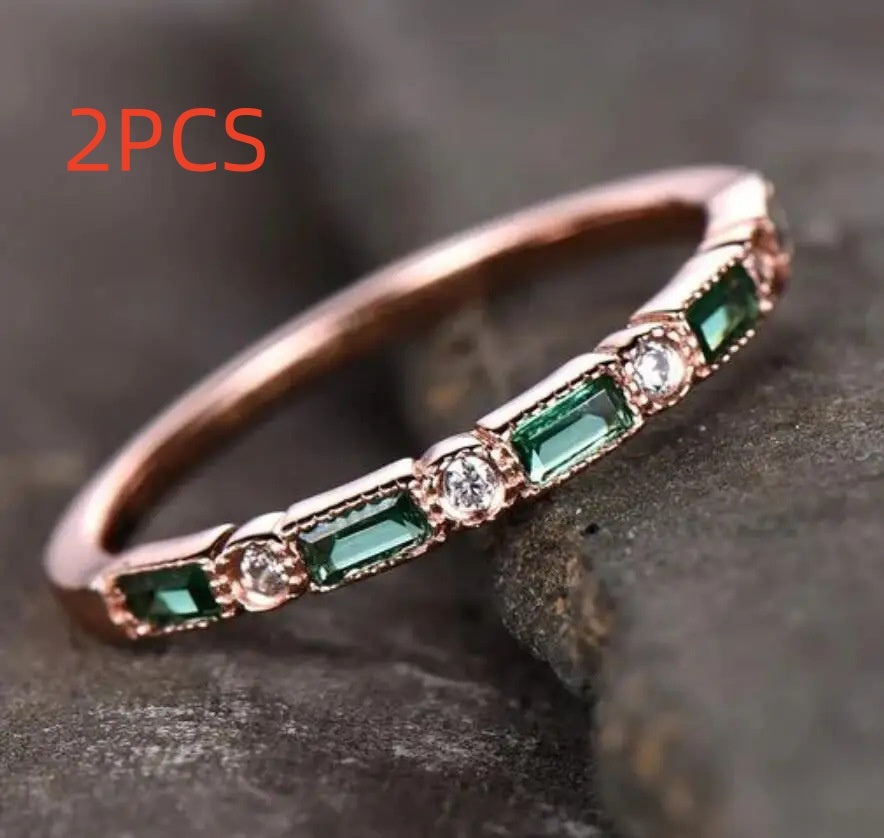 European And American High-grade Emerald Ring