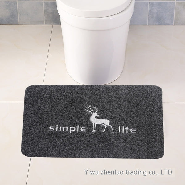 Polyester Fiber Bathroom Nonslip Carpet
