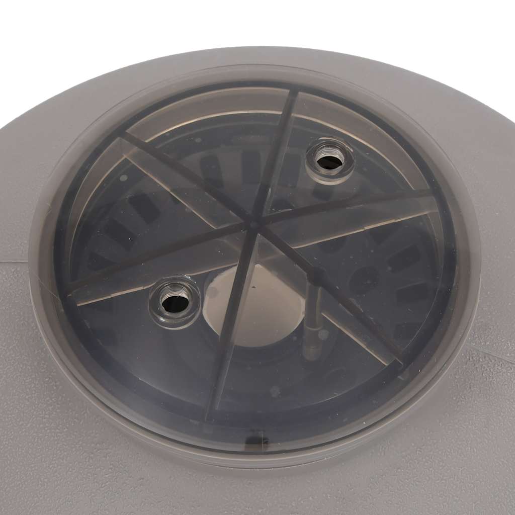 Pool Sand Filter with Side-Mounted 6-Way Valve, Grey