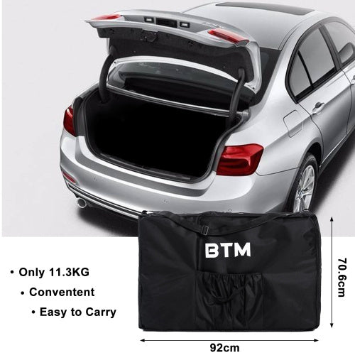 Massage Table Couch Bed Aluminium Tattoo Spa Reiki Portable Folded 3 Section With Premium PU Leather And 5 Cm High Density Multi-Layer Foam Headrest Arm Support And Carrying Bag