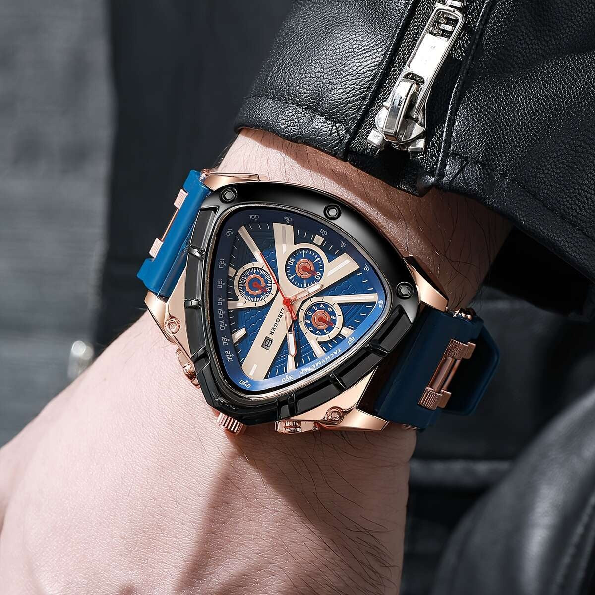 Stylish And Minimalist Alloy Mens Watch