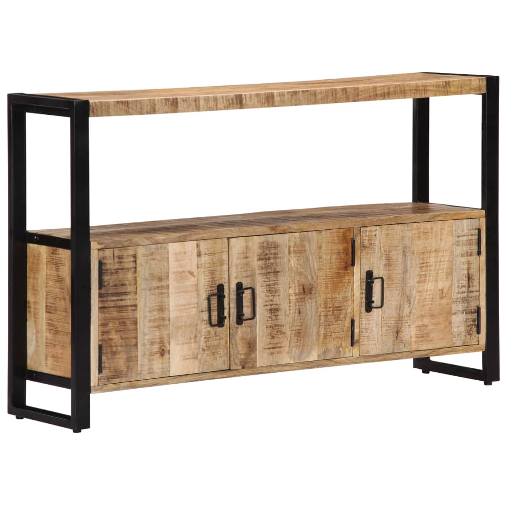 Sideboard 120x30x75 cm Solid Mango Wood