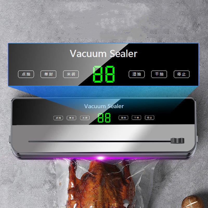 Máquina automática de conservación al vacío de alimentos para el hogar