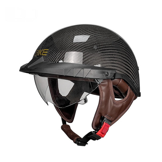 3C Carbon Fiber Half Helmet Motorcycle Helmet