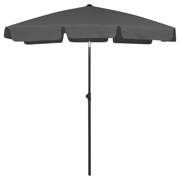 beach umbrella anthracite