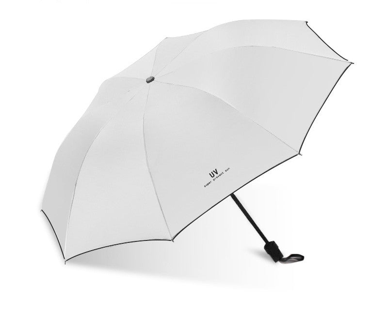 Automatic Umbrella Female Rain Or Shine Folding Umbrella Sun Umbrella Sun Protection