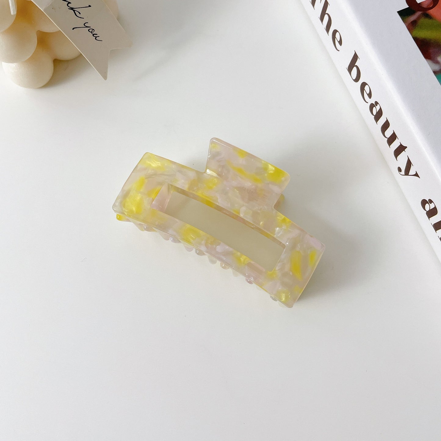 Simple Hair Clip Square Hair Accessories Girl Grip