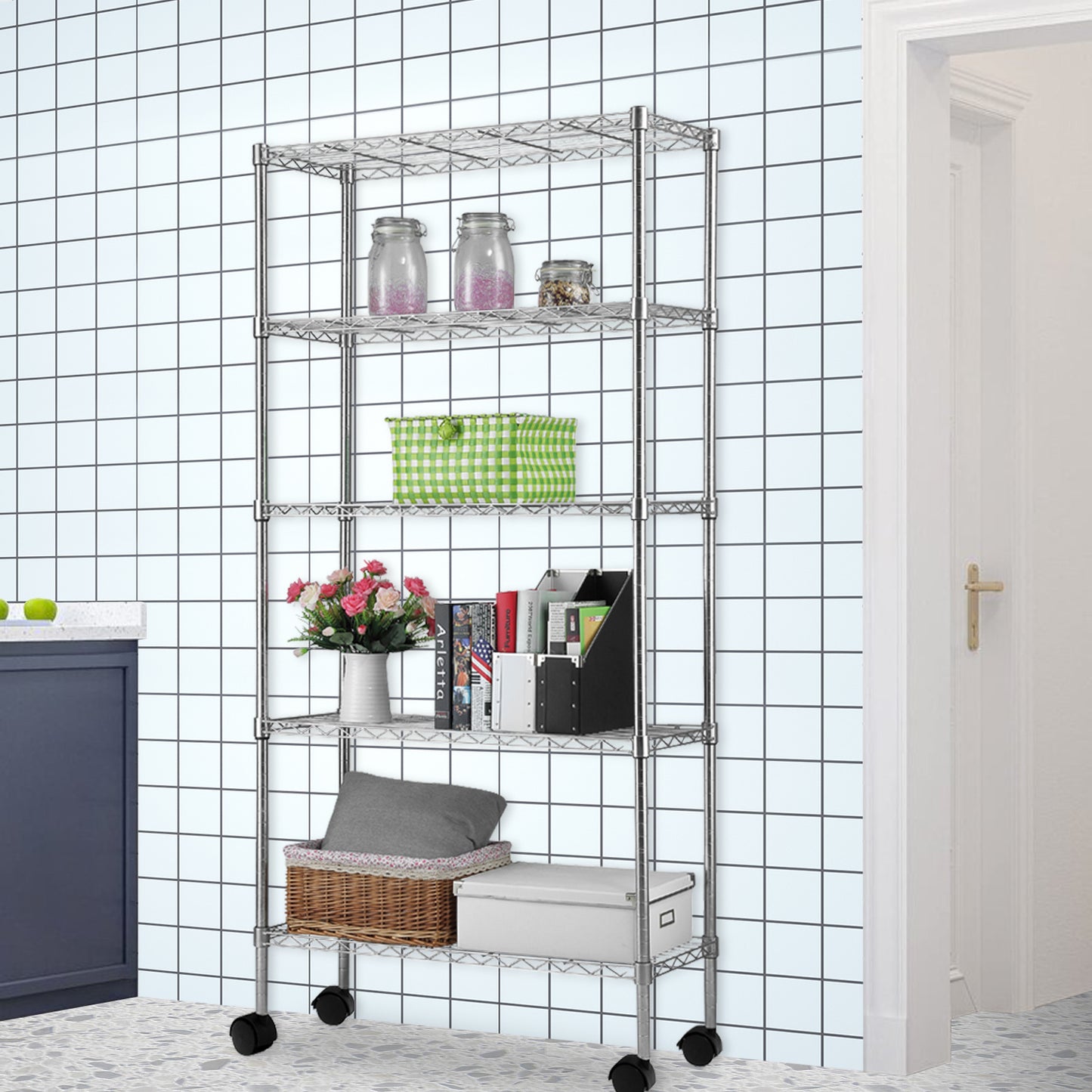 Five Layer - Metal Storage Rack