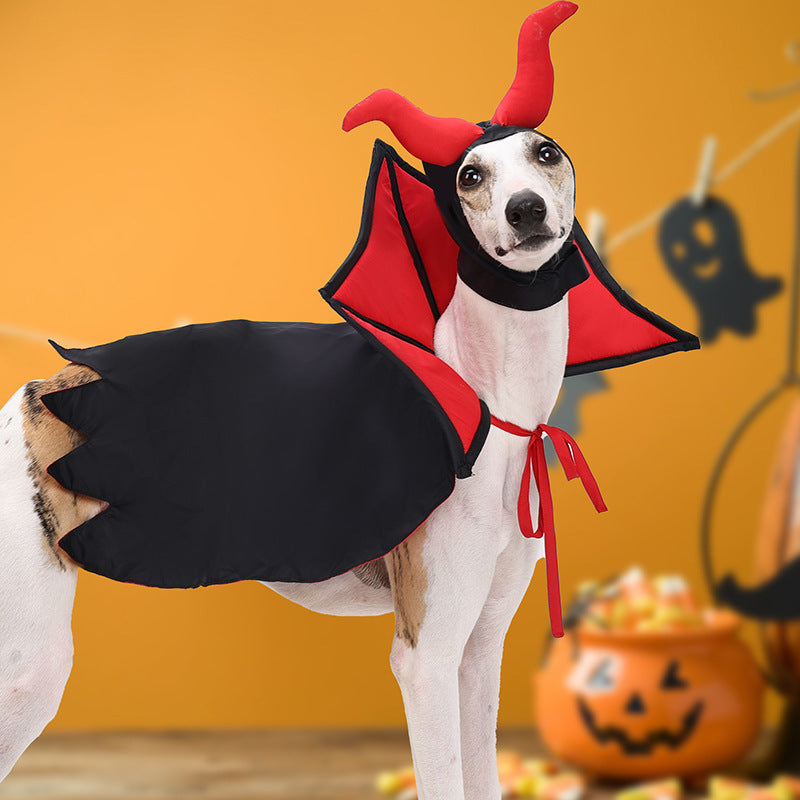 Halloween Pet Vampire Cloak