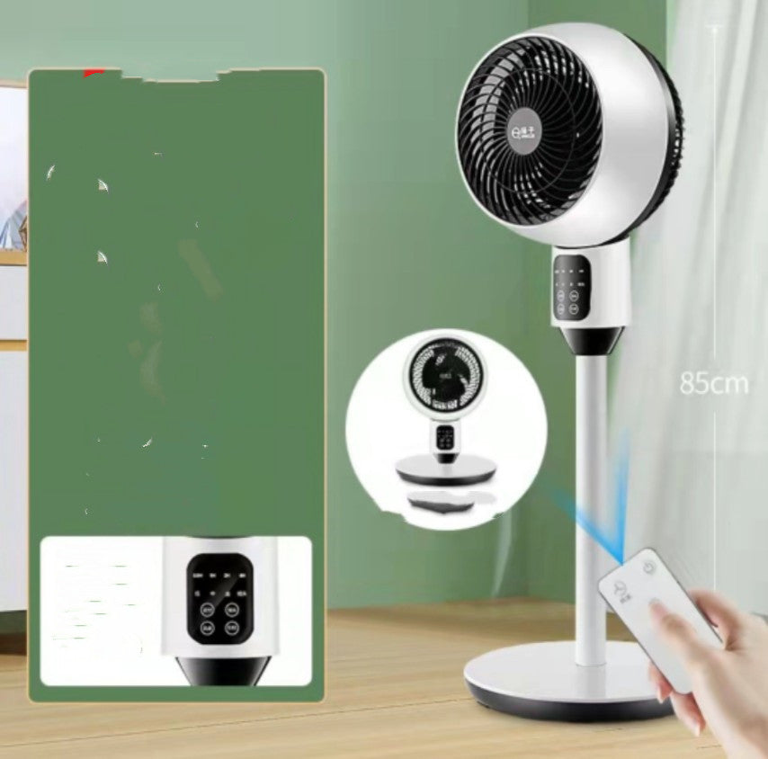 Quiet Remote Control Vertical Turbo Desktop Dormitory Fan