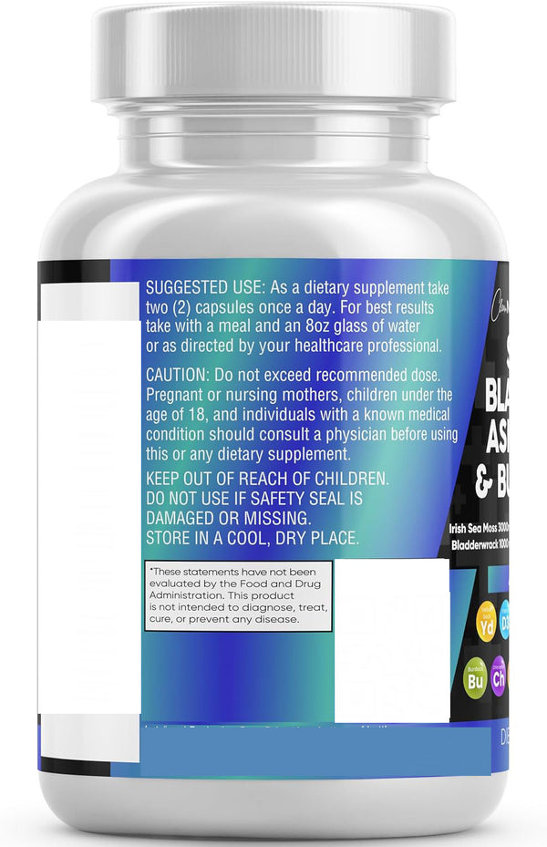 Clean Sea Moss + Ashwagandha Maca Root Bundle