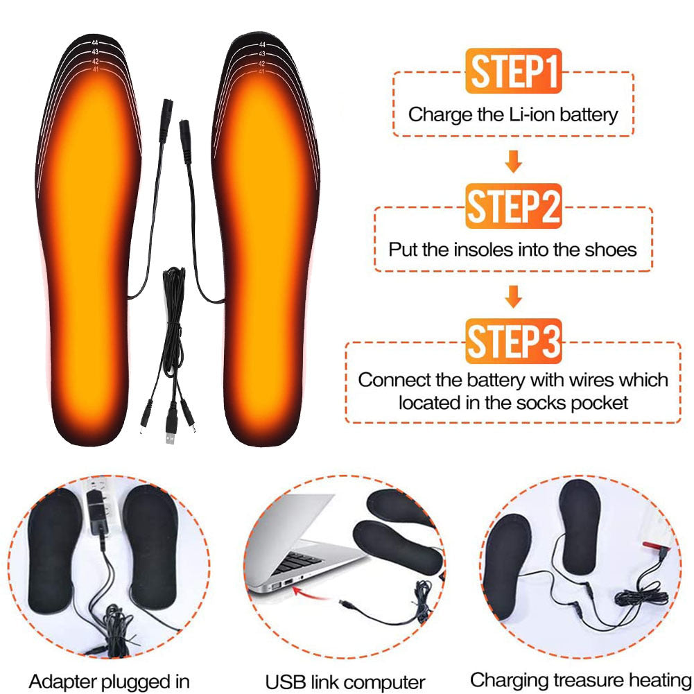 heated shoe insoles