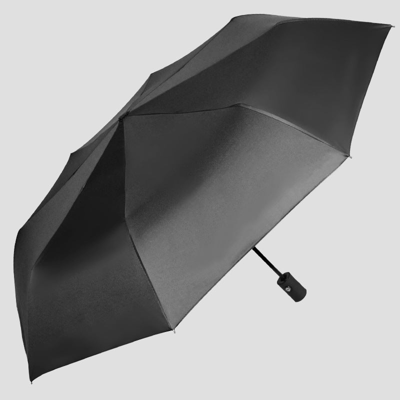 Fully Automatic Sunshade Vinyl Umbrella, Three-Fold Umbrella, Rain And Sun Dual-Purpose Umbrella