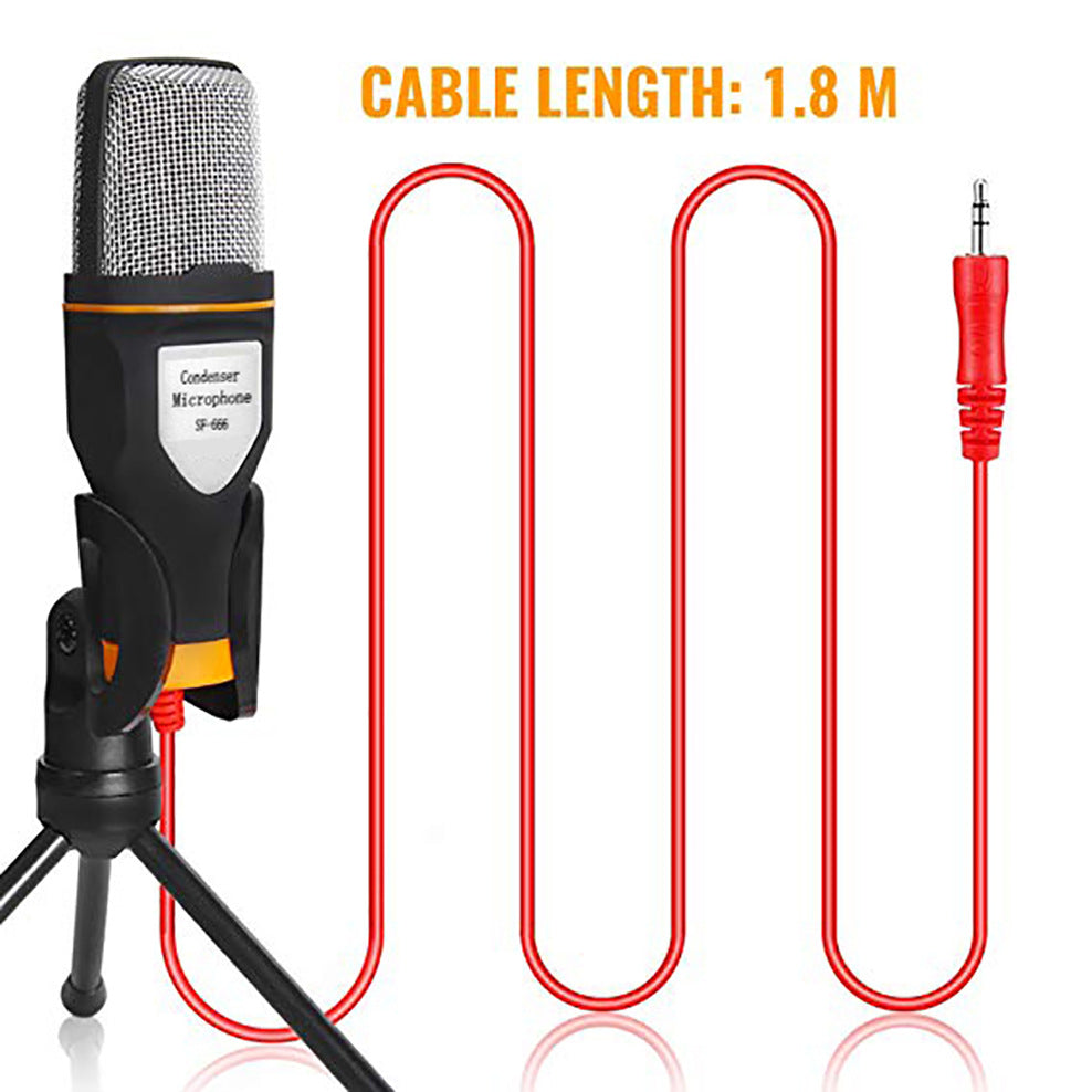 Computer mobile phone live K song microphone