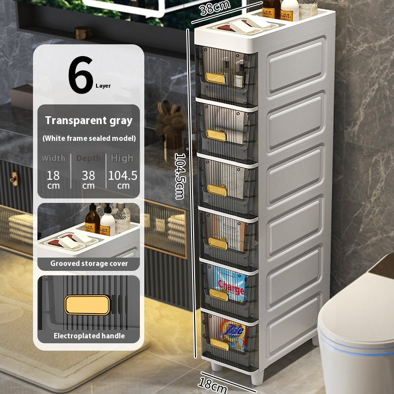 Thickened Storage Cabinet Living Room Snack Home Storage Rack