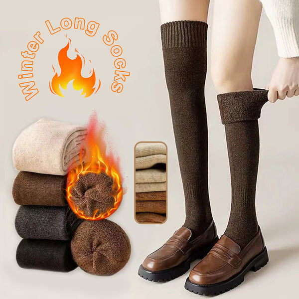 Warm long socks