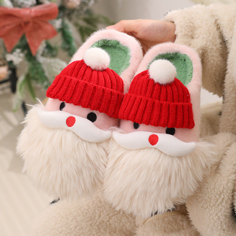 Lindas pantuflas de Papá Noel