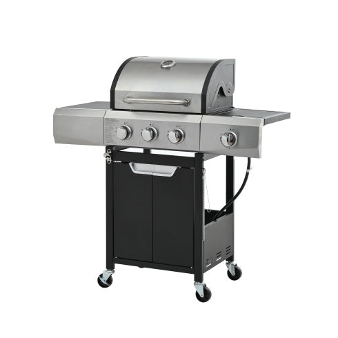 Stainless steel gas grill