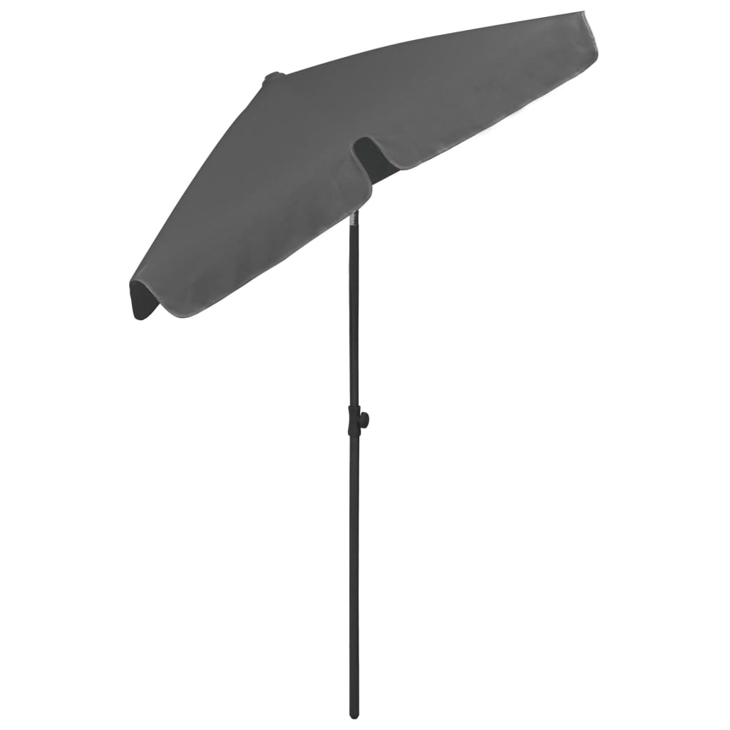 beach umbrella anthracite