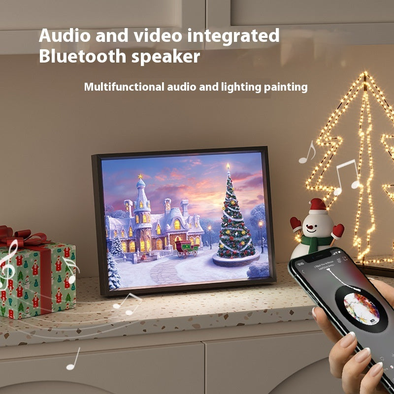 Mini altavoz Bluetooth con regalo de Navidad