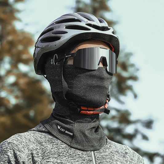 Thermal Headgear Fleece Cycling Mask With Eyehole