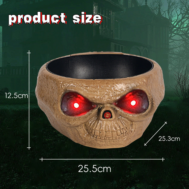 Helloween Candy Skull Bowl