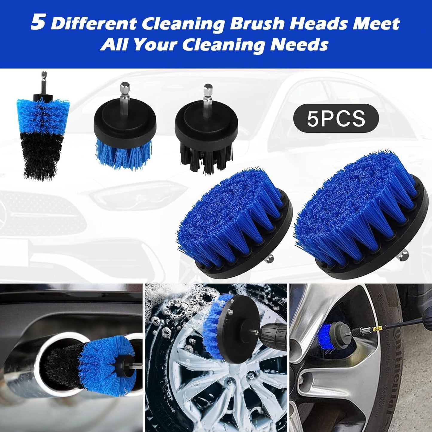 24-Piece Car Cleaning Tool Set
