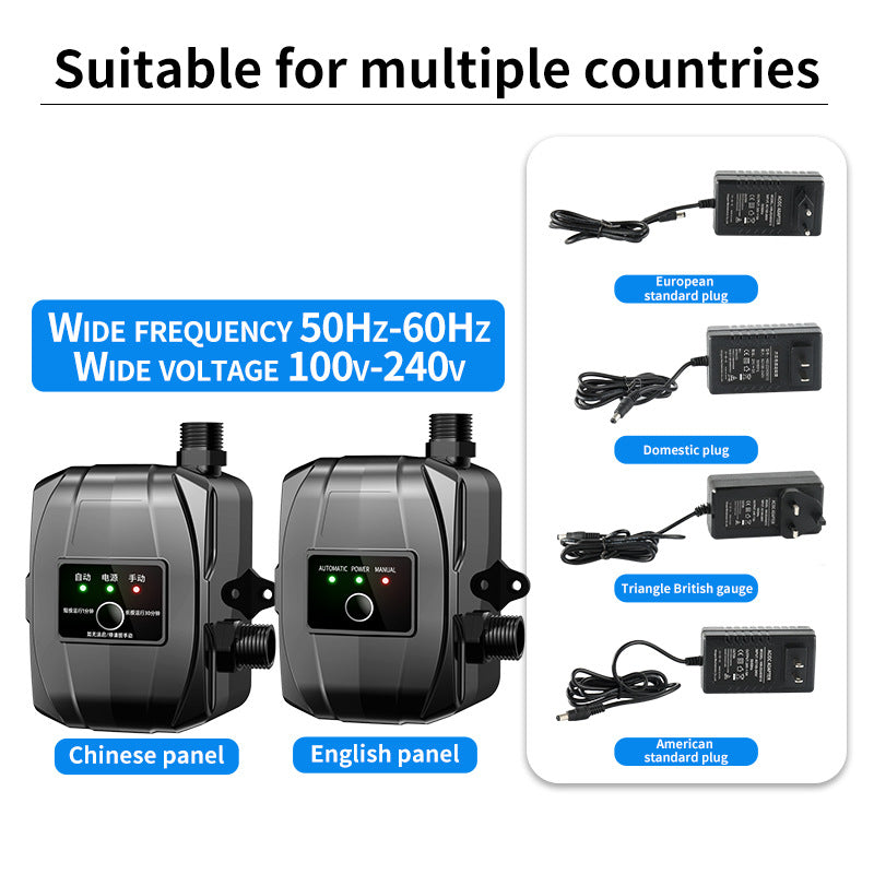 Frequency Conversion Automatic Household Supercharged 24V Small Water Heater