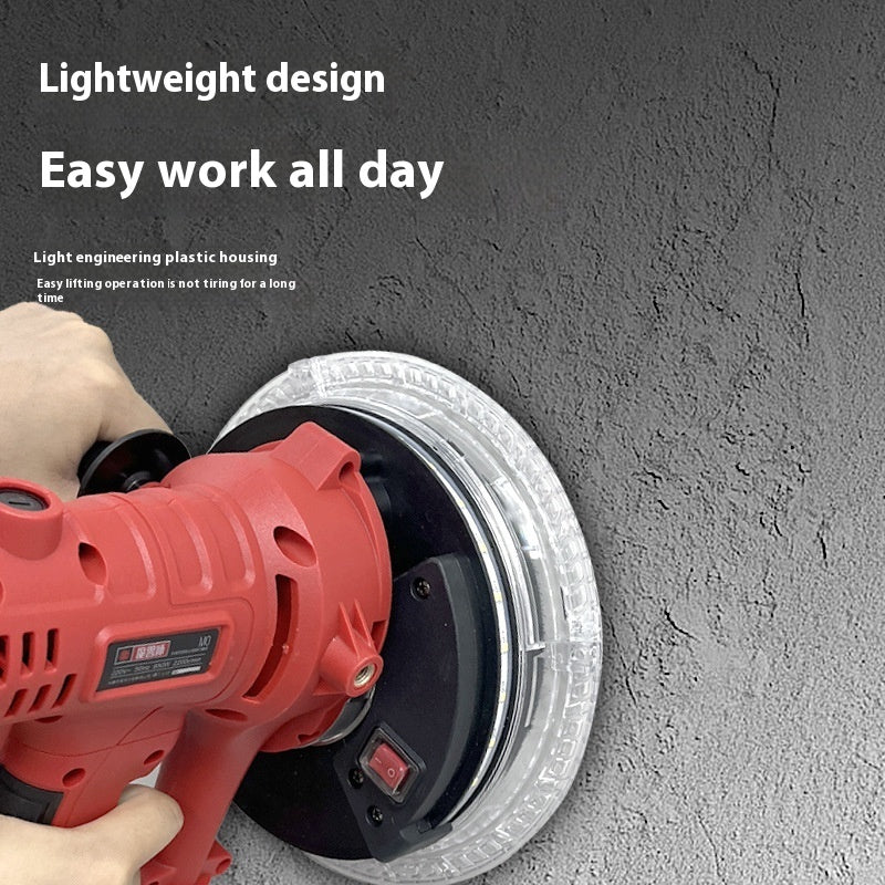 180mm Handheld Wall Grinding Machine Lamp With Red