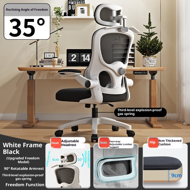 Ergonomic Chair Waist Support Computer Chair Comfortable Long-sitting Office Chair