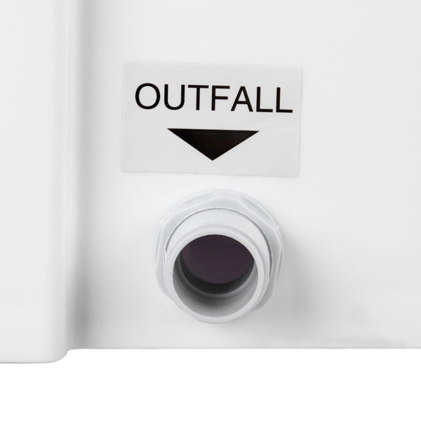 ZOKOP FLS-Z33DR Electric Fan 110V 150W 40L With Remote Control, With LCD Display, With 4 Ice Crystals, With Casters, ABS Plastic, White