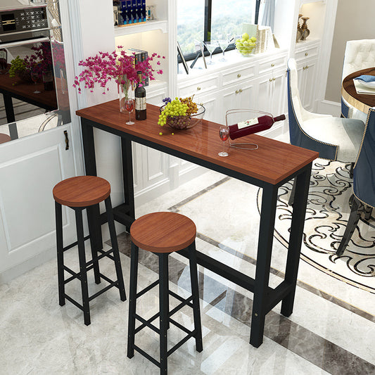 Simple Bar Counter Home Living Room High Leg Table