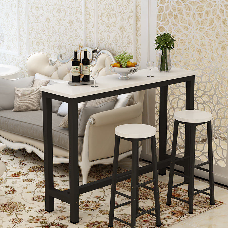 Simple Bar Counter Home Living Room High Leg Table