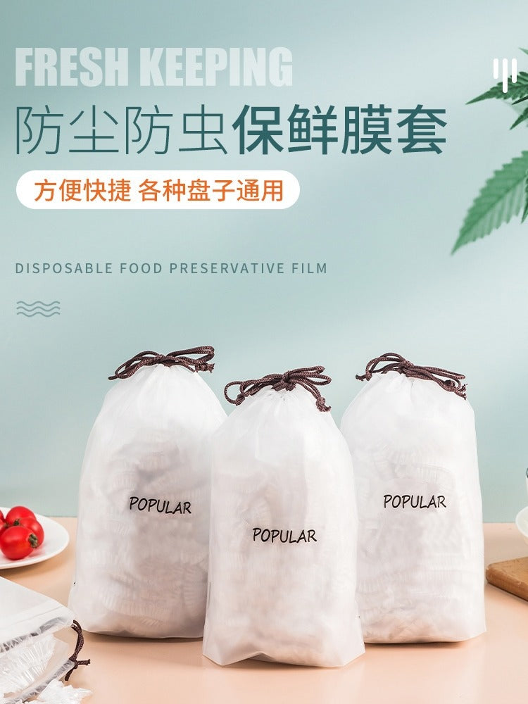 Funda desechable de calidad alimentaria para conservación de alimentos frescos para uso doméstico 