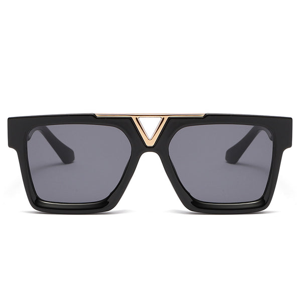 Nuevas gafas de sol de moda con montura grande 