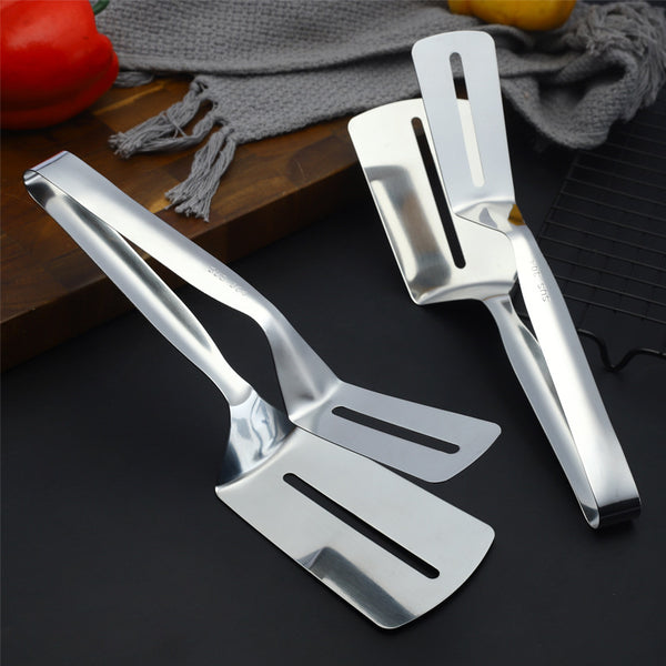 Stainless steel steak shovel