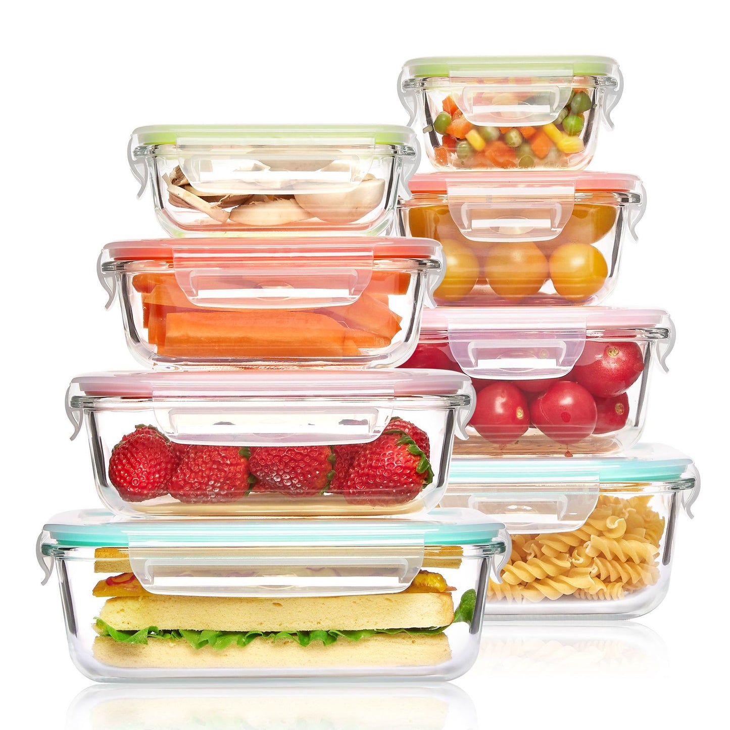 Microwaveable Heating Glass Lunch Box