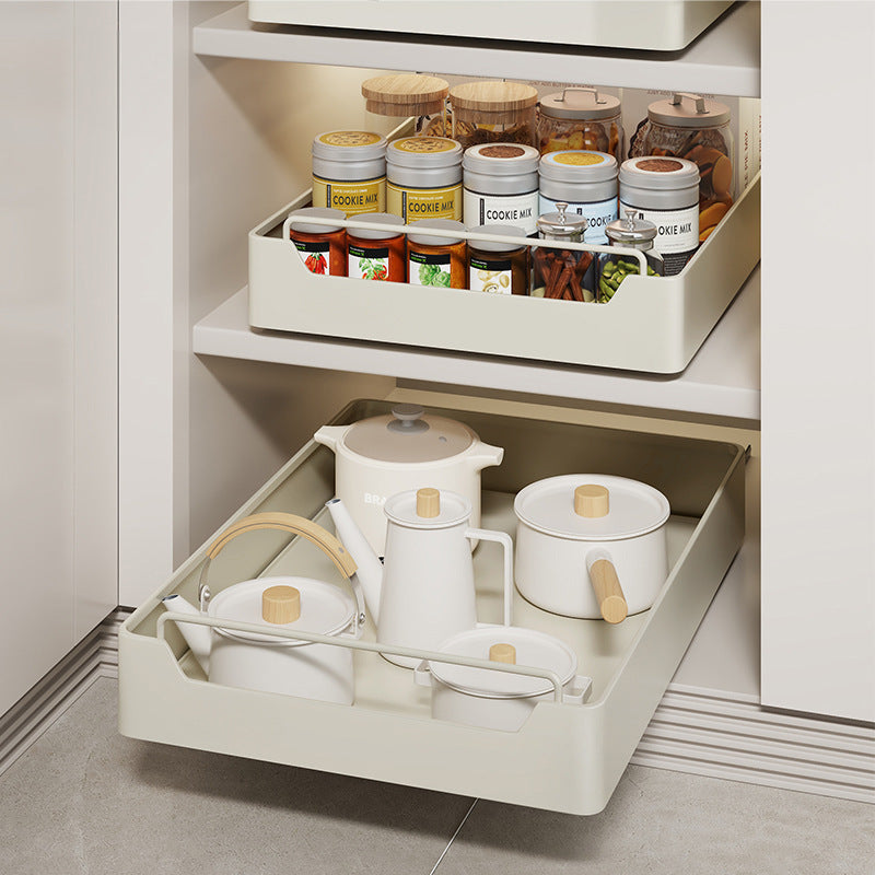 Punch-free Kitchen Pull-out Rack