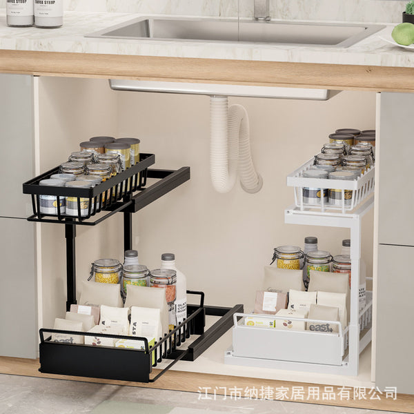 Estante de almacenamiento para fregadero de cocina, condimentos 
