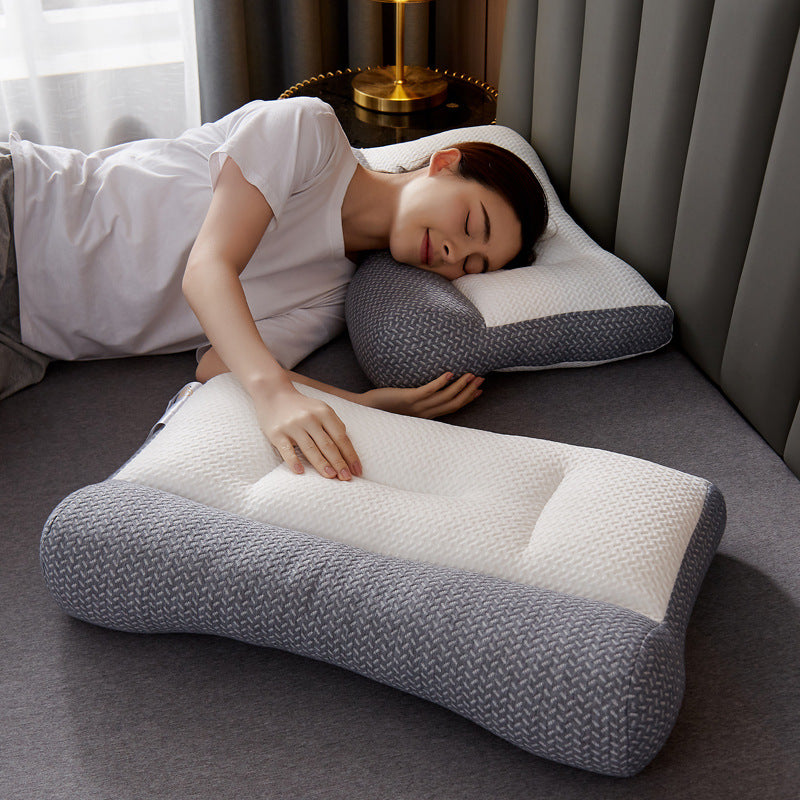 Japanese-style Soybean Fiber Pillow Anti-traction Cervical Spine Repair Pillow Pillow Pillow Core Neck Support Sleep Pillow Manufacturer&#039;s Distribution