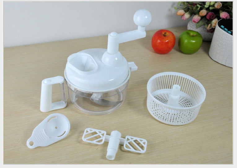 Full-featured Vegetable Shredding Machine Function Vegetable Cutter Hand-cranked Vegetable Cutter