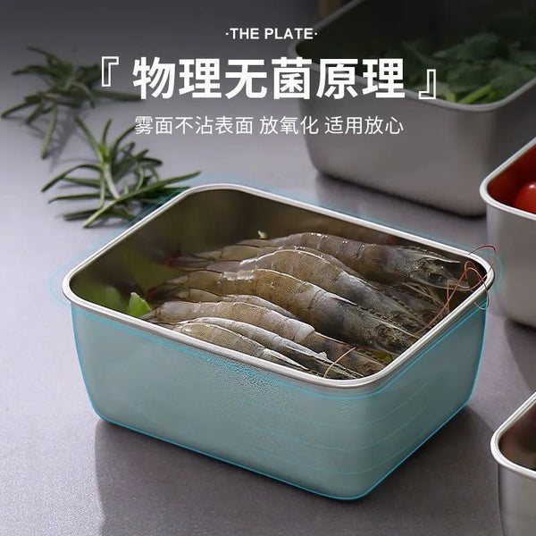 Caja para verduras de acero inoxidable al por mayor 