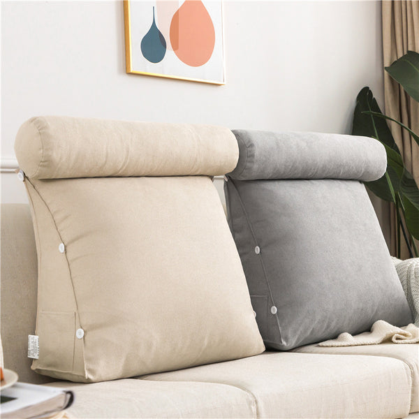 Almohada de respaldo con cojín para la cabecera 