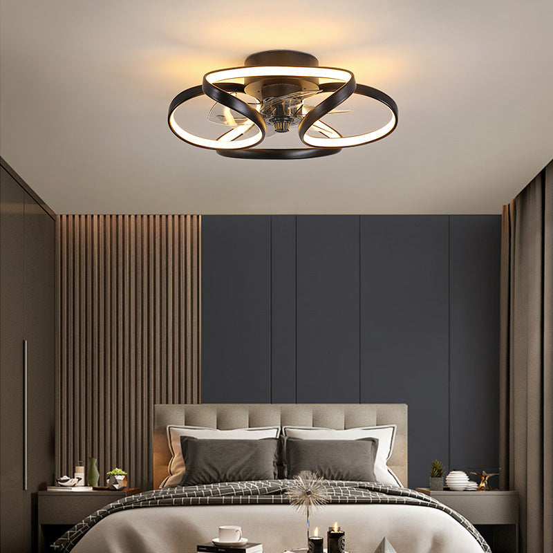 Modern Minimalist Ceiling Fan Lamp Invisible